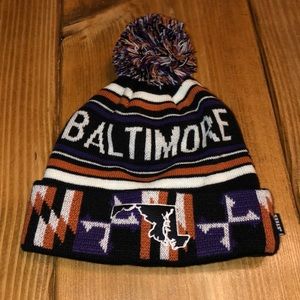 BALTIMORE KNIT HAT $7